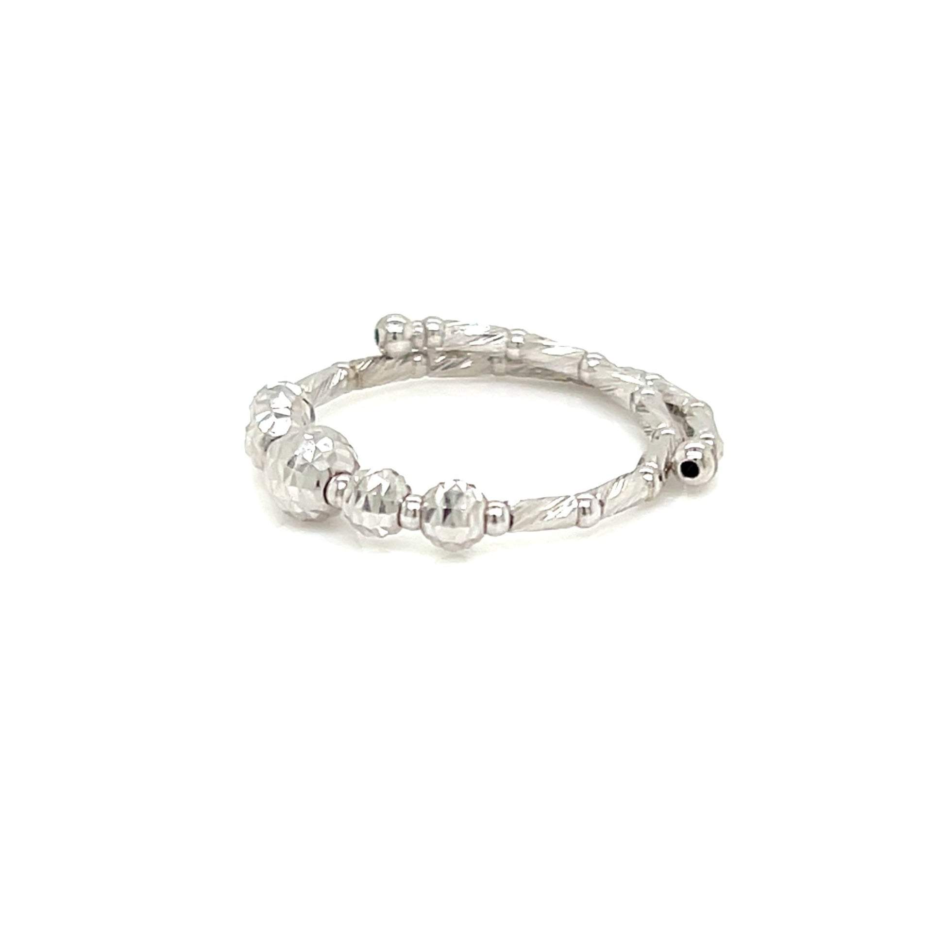 Gold Ball S Flexi Ring - JMW Jewelry Wholesale
