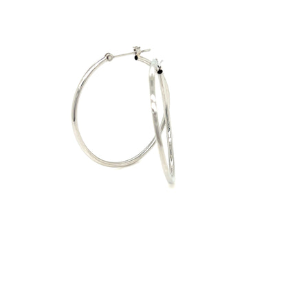 Gold Hoop Earrings N L - JMW Jewelry Wholesale