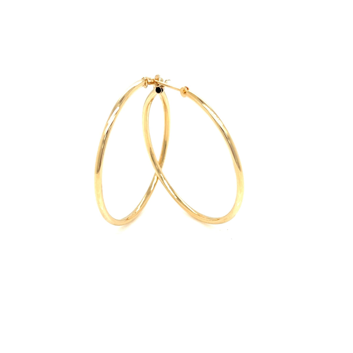 Gold Hoop Earrings N L - JMW Jewelry Wholesale