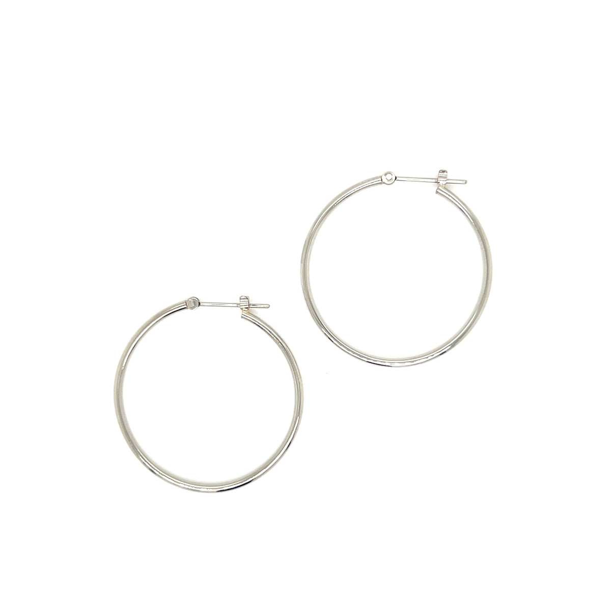 Gold Hoop Earrings N L - JMW Jewelry Wholesale