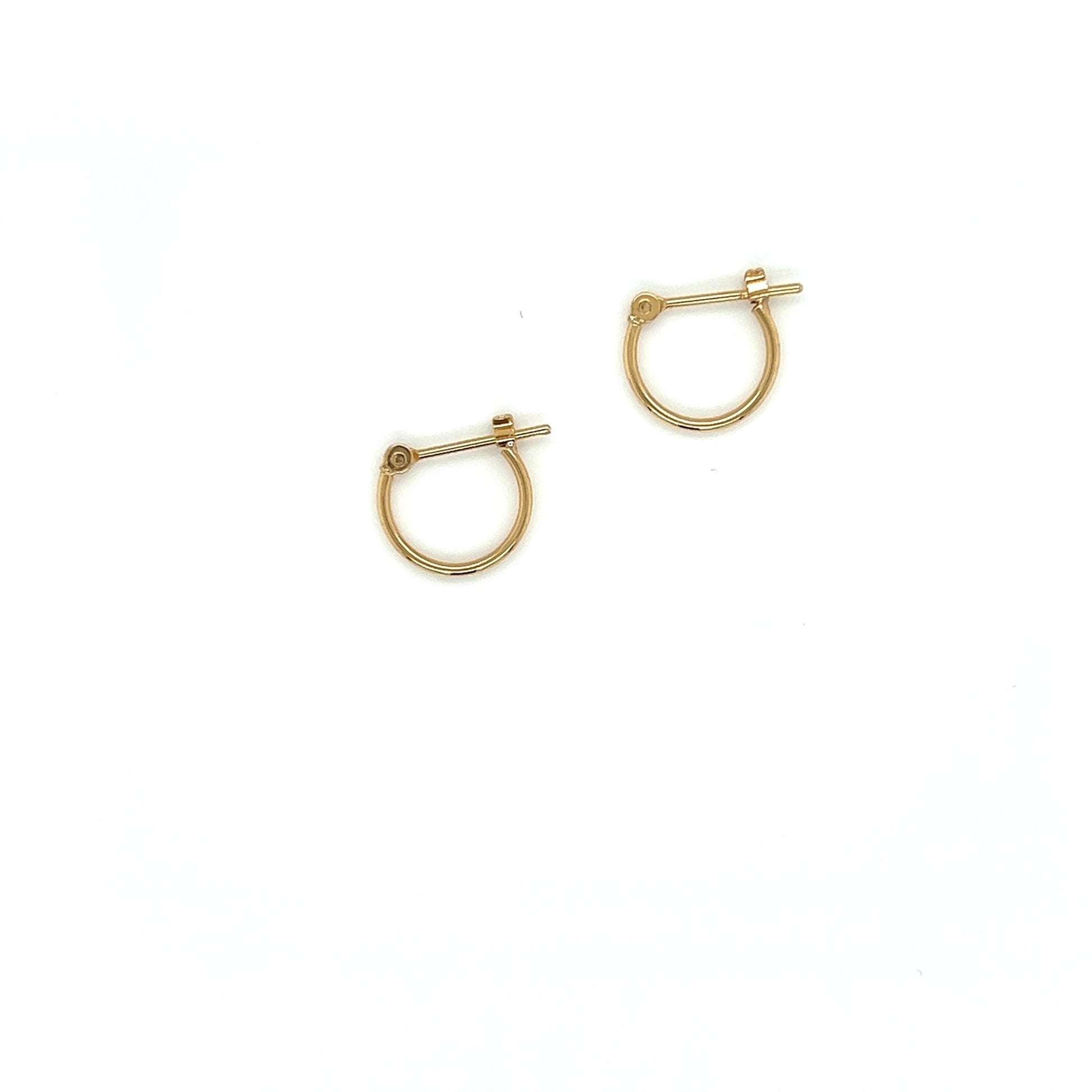 Gold Hoop Earrings XS - JMW Jewelry Wholesale