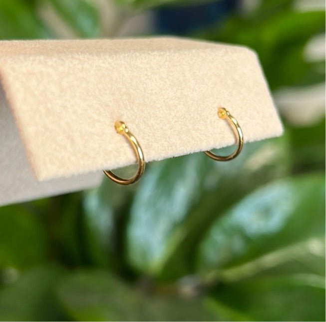 Gold Hoop Earrings XS - JMW Jewelry Wholesale