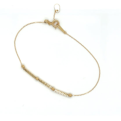 Gold Line Movable Bracelet - JMW Jewelry Wholesale