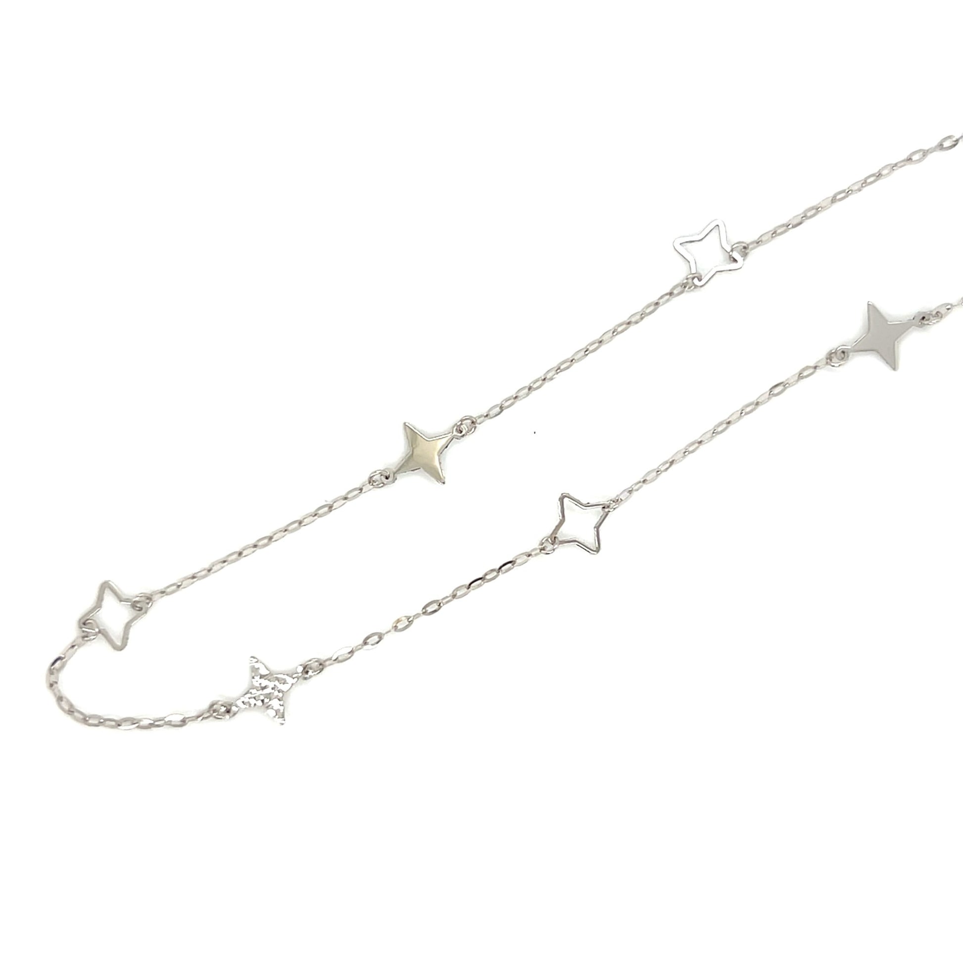 Gold Long Star Necklace - JMW Jewelry Wholesale