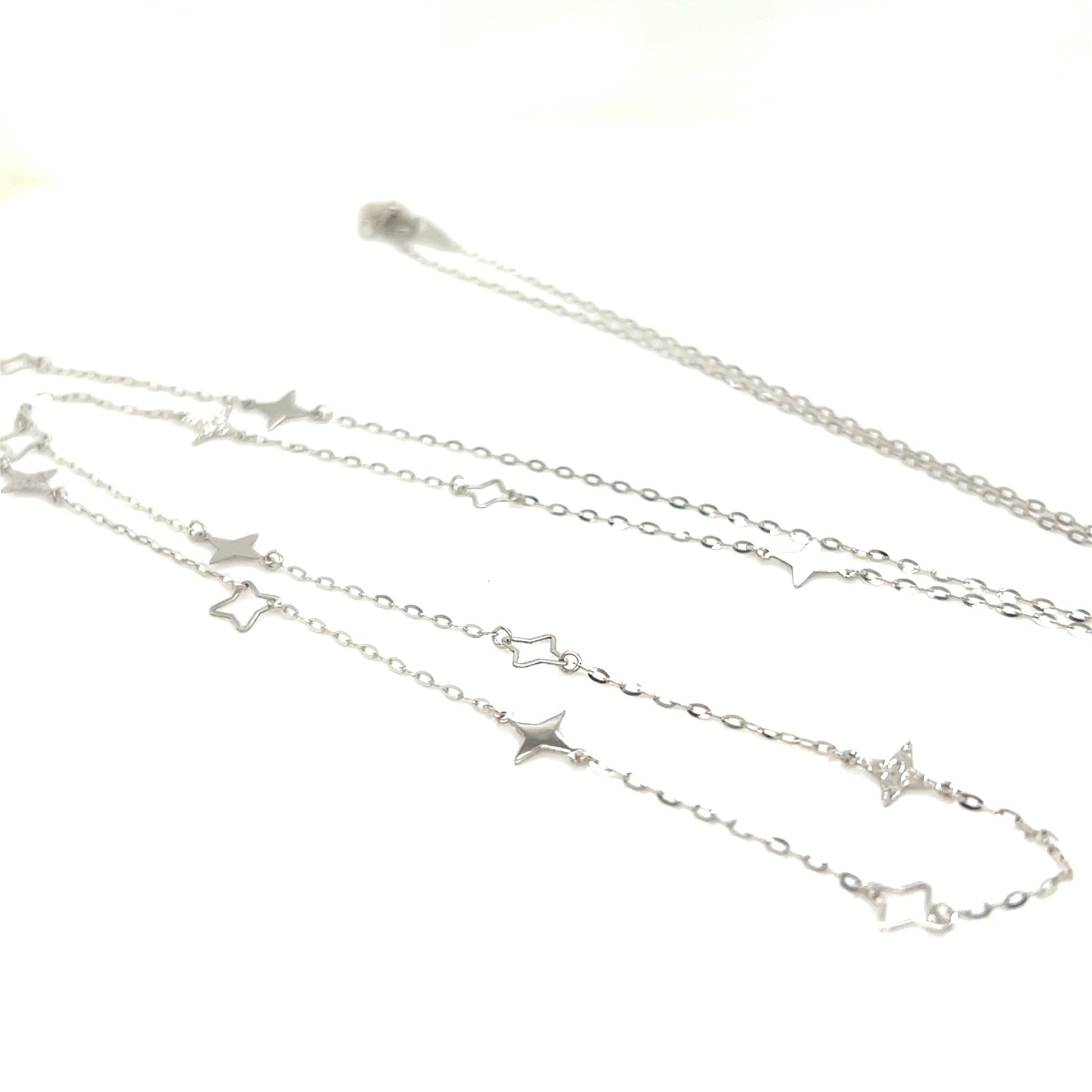 Gold Long Star Necklace - JMW Jewelry Wholesale