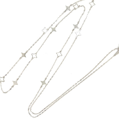 Gold Long Star Necklace - JMW Jewelry Wholesale