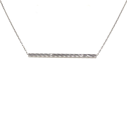 Gold Ripple Long Line Necklace - JMW Jewelry Wholesale