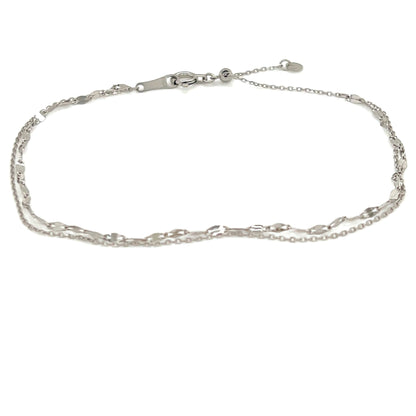 Gold Twins Bracelet - JMW Jewelry Wholesale