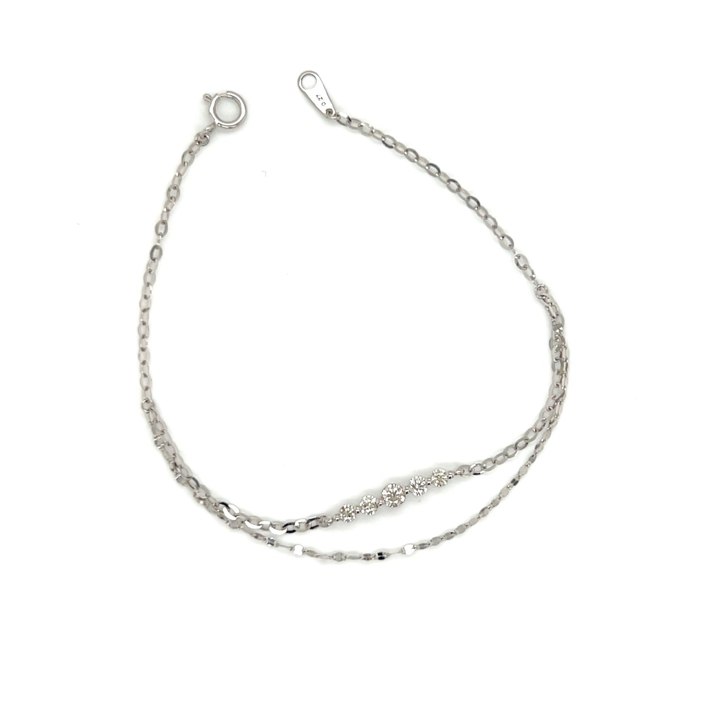 Gradual Row Bracelet 0.27ct - JMW Jewelry Wholesale
