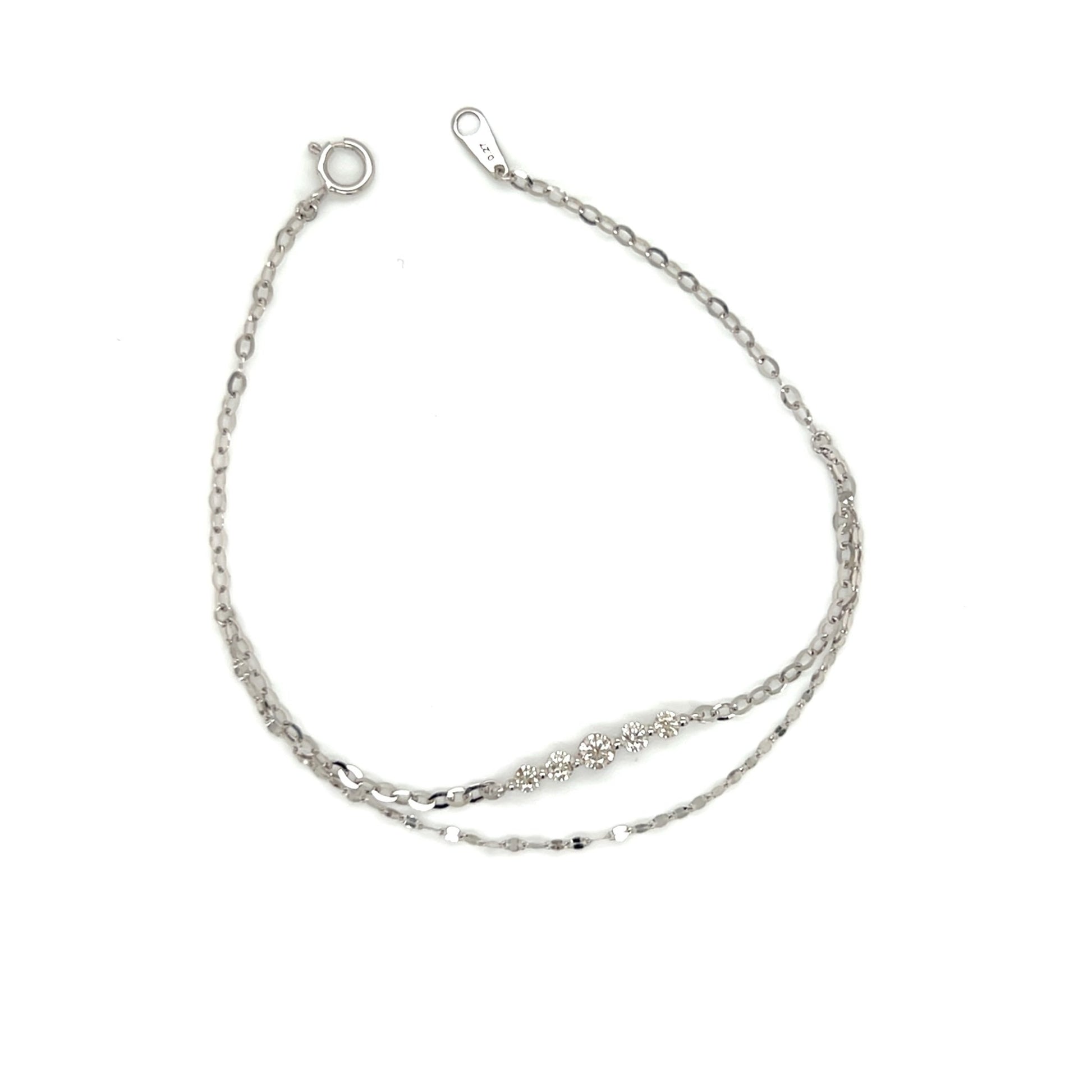 Gradual Row Bracelet 0.27ct - JMW Jewelry Wholesale
