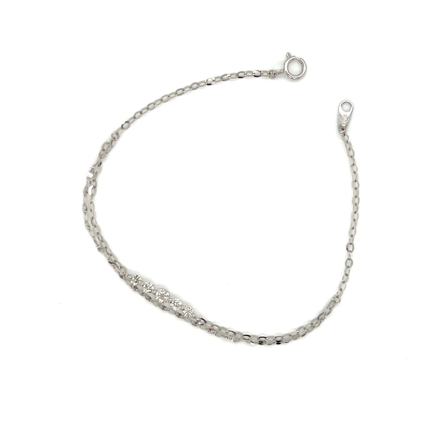 Gradual Row Bracelet 0.27ct - JMW Jewelry Wholesale