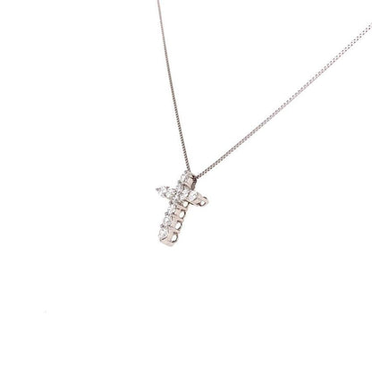 HC 10 Dia Cross Necklace 0.3ct - JMW Jewelry Wholesale