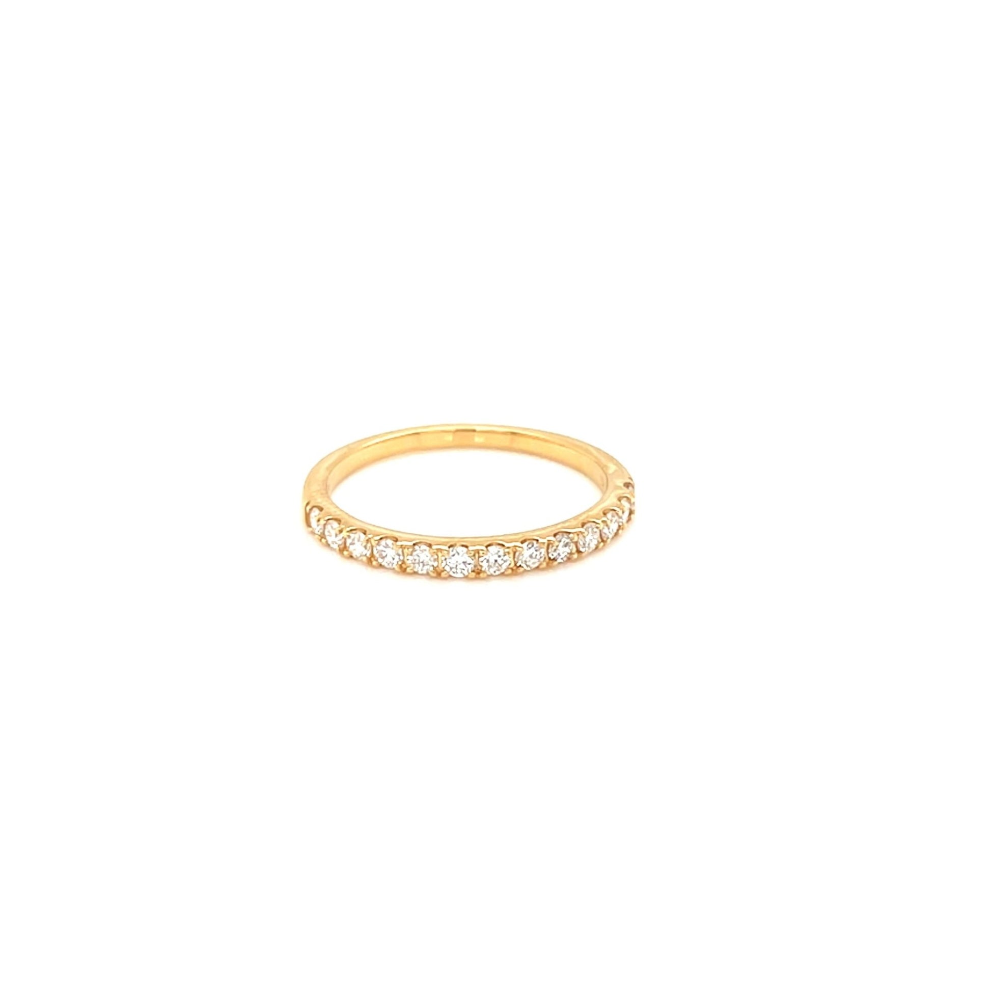 HC 13 Dia Half Eternity Ring T 0.3ct - JMW Jewelry Wholesale