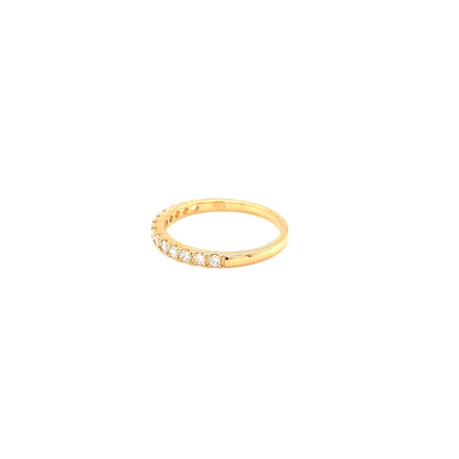 HC 13 Dia Half Eternity Ring T 0.3ct - JMW Jewelry Wholesale