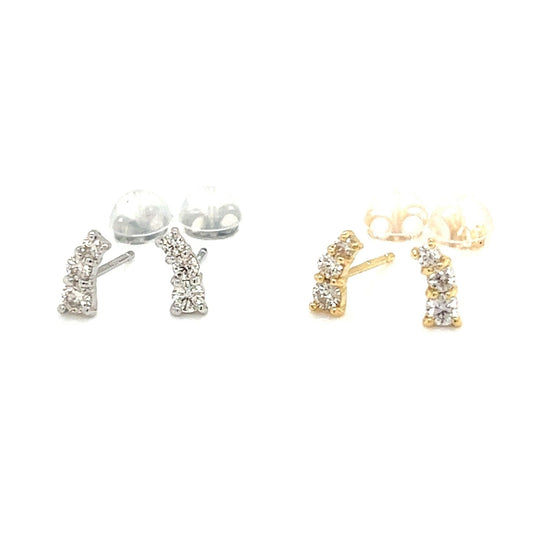 HC 3 Dia Earrings 0.2ct - JMW Jewelry Wholesale