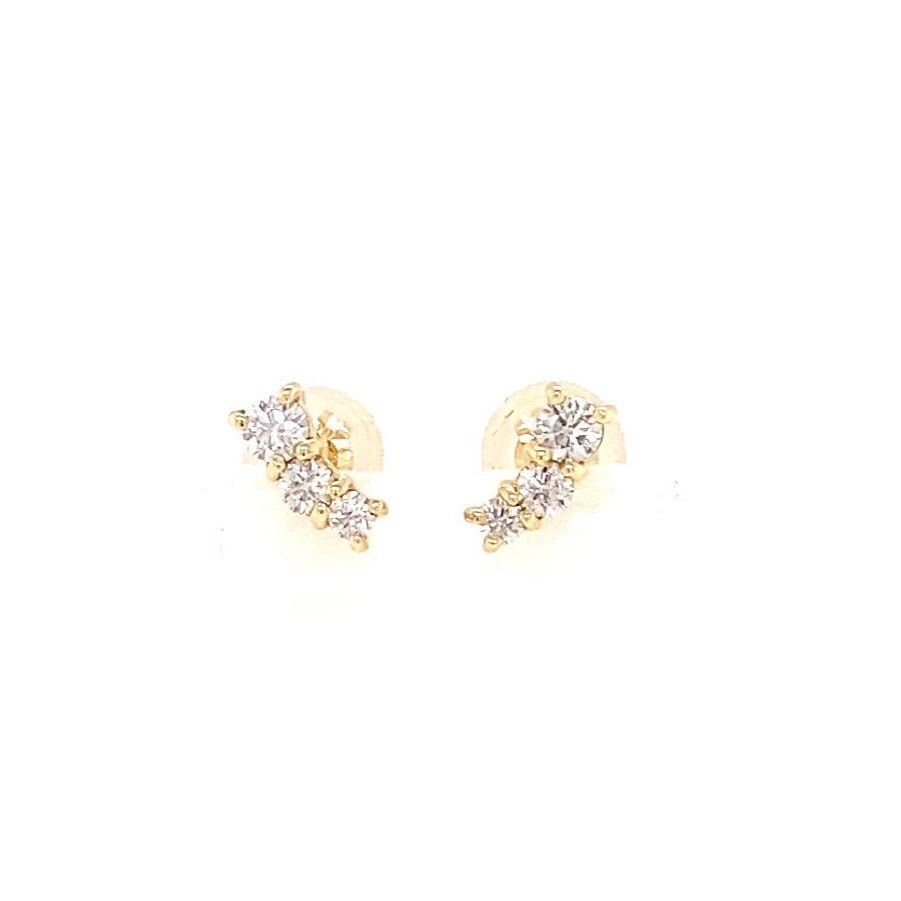 HC 3 Dia Earrings 0.2ct - JMW Jewelry Wholesale