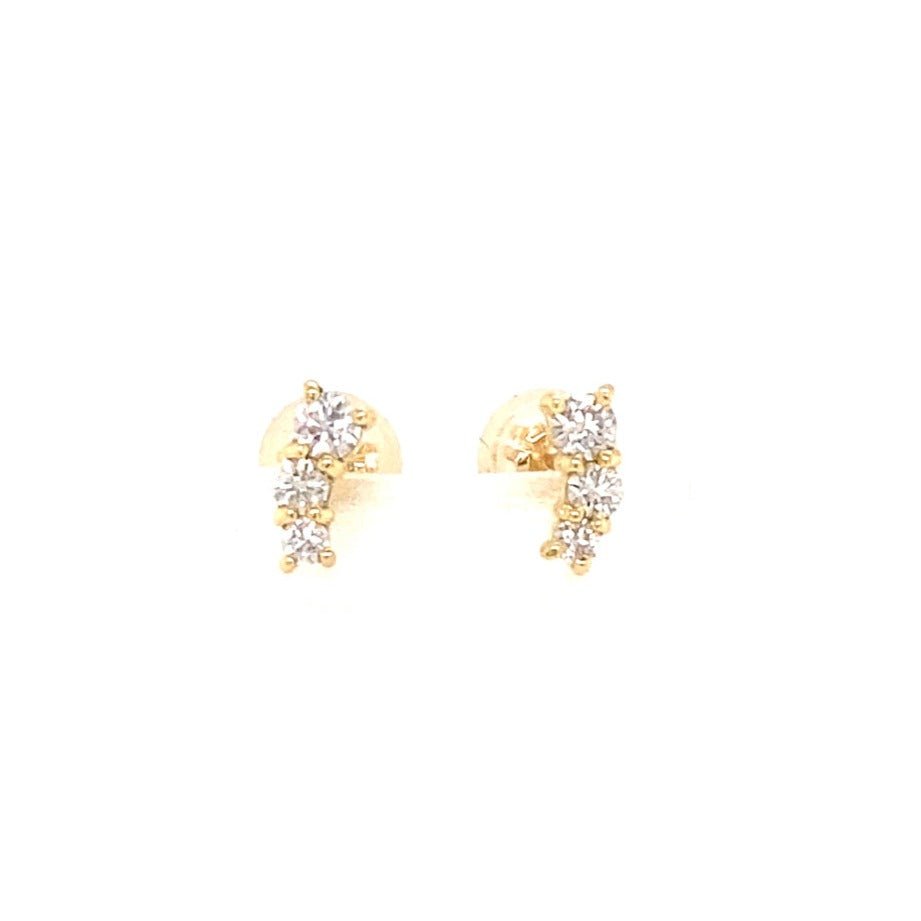 HC 3 Dia Earrings 0.2ct - JMW Jewelry Wholesale