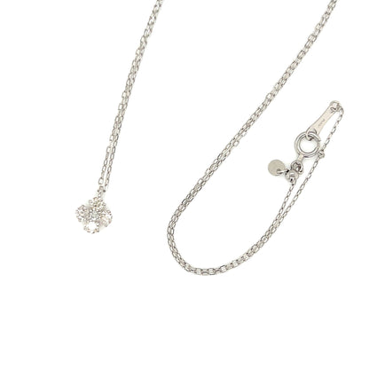 HC 5 Dia Cross Flower Necklace 0.3ct - JMW Jewelry Wholesale
