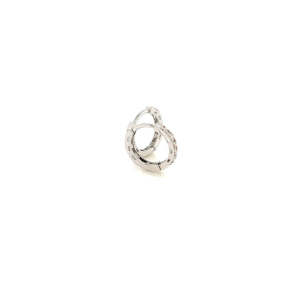 HC 5 Dia Hoop Earrings 0.2ct - JMW Jewelry Wholesale