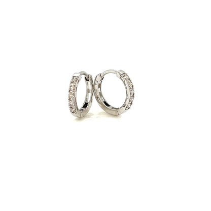 HC 5 Dia Hoop Earrings 0.2ct - JMW Jewelry Wholesale