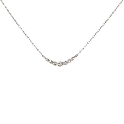 HC 7 Dia Smile Necklace 0.12ct - JMW Jewelry Wholesale