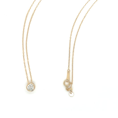 HC Bezel Necklace 0.4ct - JMW Jewelry Wholesale