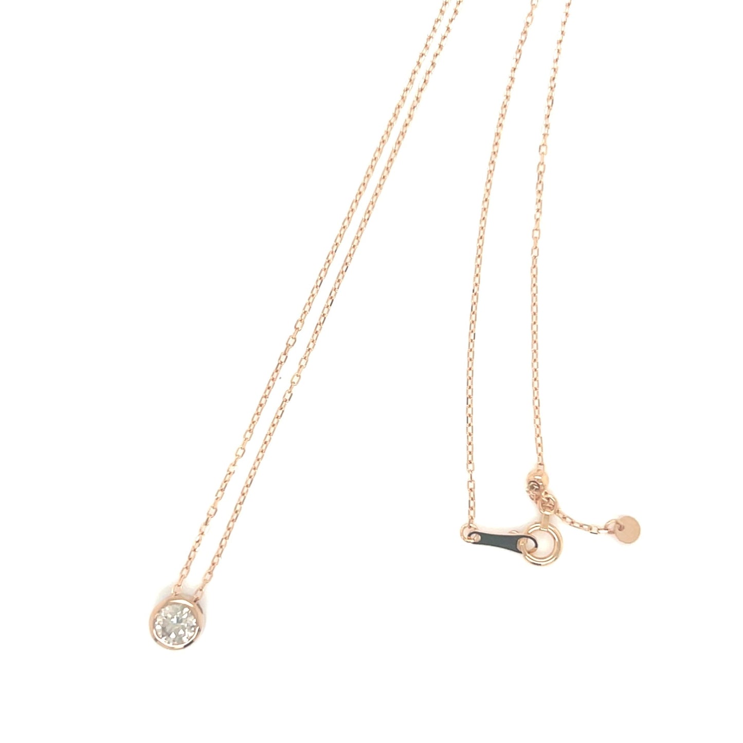 HC Bezel Necklace 0.4ct - JMW Jewelry Wholesale