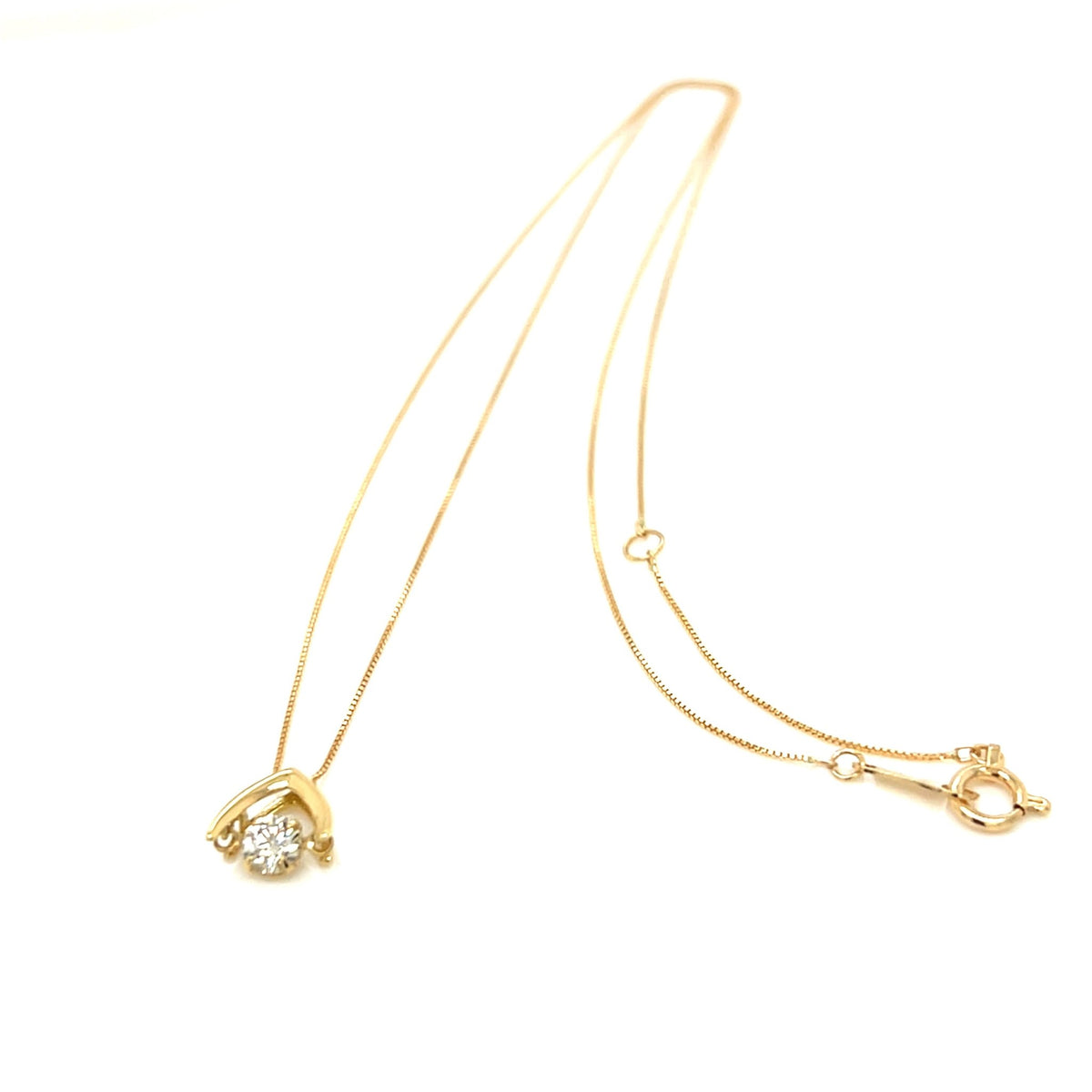 HC DS Bridge Necklace 0.1ct - JMW Jewelry Wholesale