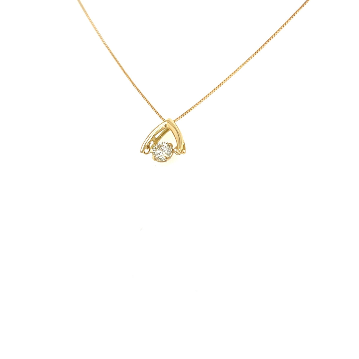 HC DS Bridge Necklace 0.1ct - JMW Jewelry Wholesale