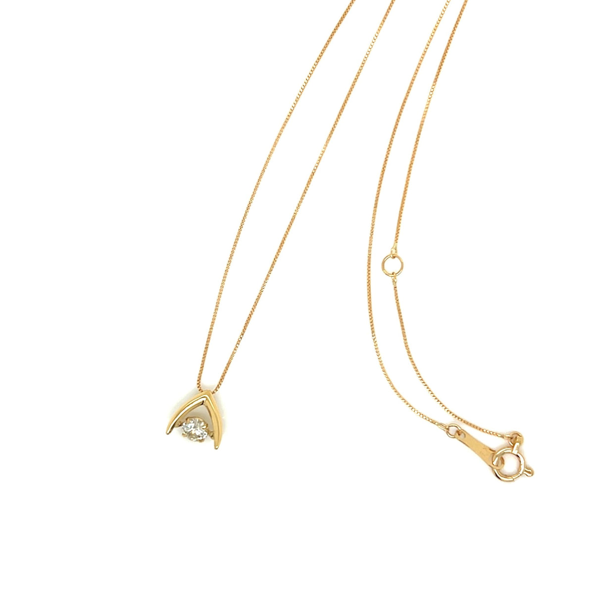 HC DS Bridge Necklace 0.1ct - JMW Jewelry Wholesale