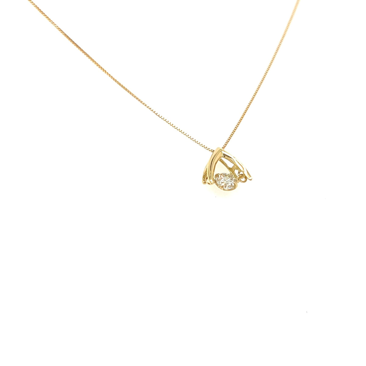 HC DS Bridge Necklace 0.1ct - JMW Jewelry Wholesale
