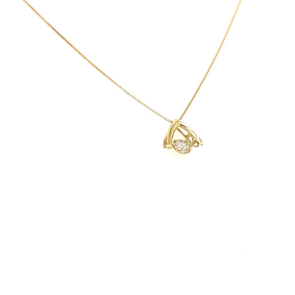 HC DS Bridge Necklace 0.1ct - JMW Jewelry Wholesale