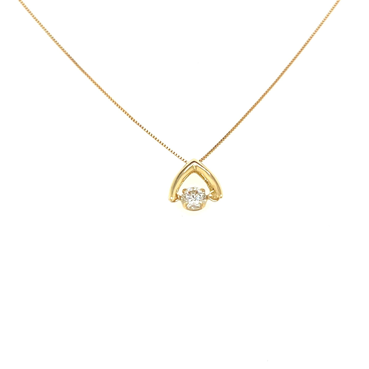 HC DS Bridge Necklace 0.1ct - JMW Jewelry Wholesale