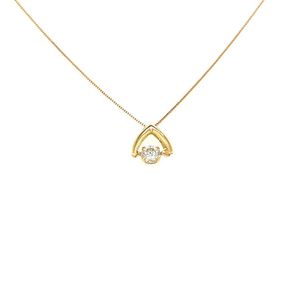 HC DS Bridge Necklace 0.1ct - JMW Jewelry Wholesale