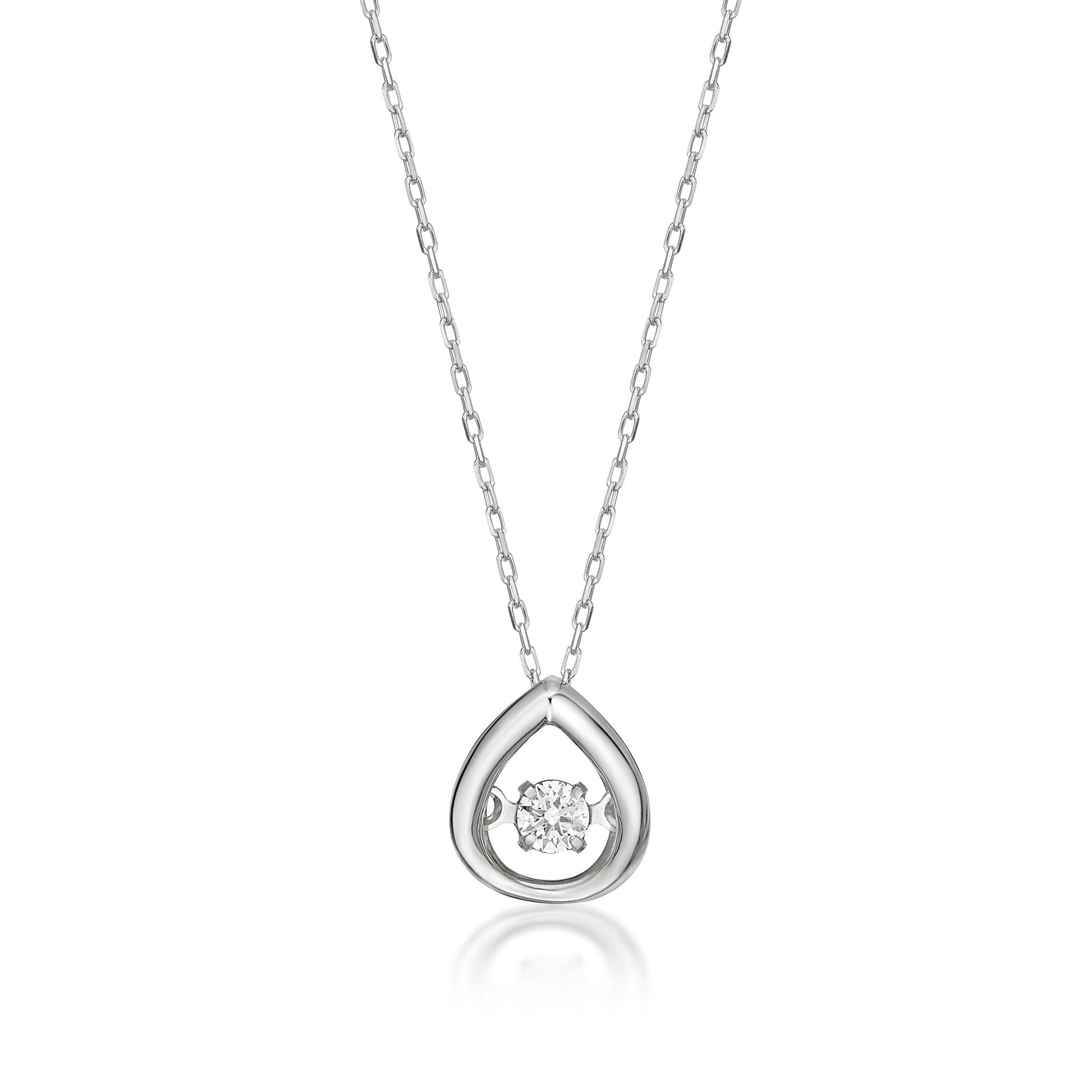 HC DS Waterdrop Necklace 0.05ct - JMW Jewelry Wholesale