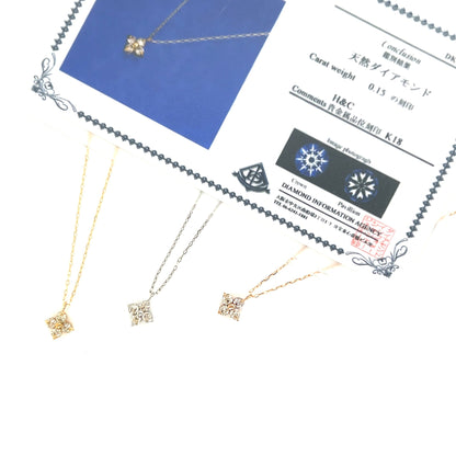 HC Four Pointed Star Necklace 0.15ct - JMW Jewelry Wholesale