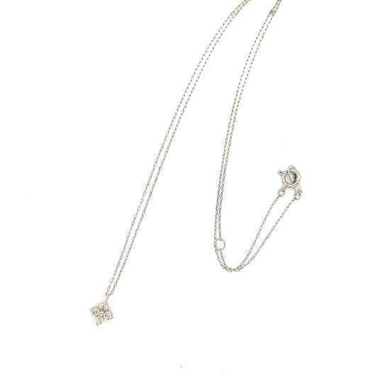HC Four Pointed Star Necklace 0.15ct - JMW Jewelry Wholesale