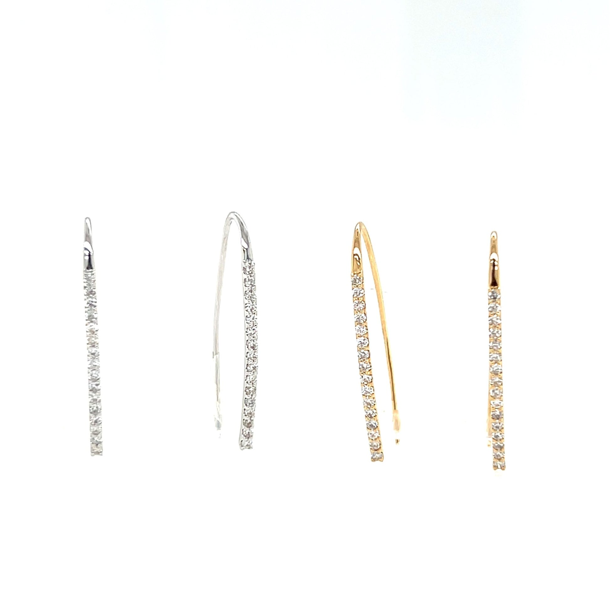 HC Long Dia Earwire 0.3ct - JMW Jewelry Wholesale