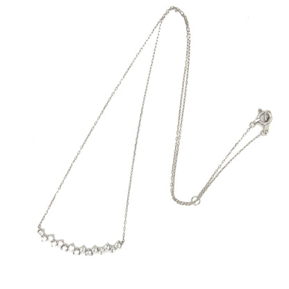 HC Triangular Smile Necklace 0.3ct - JMW Jewelry Wholesale