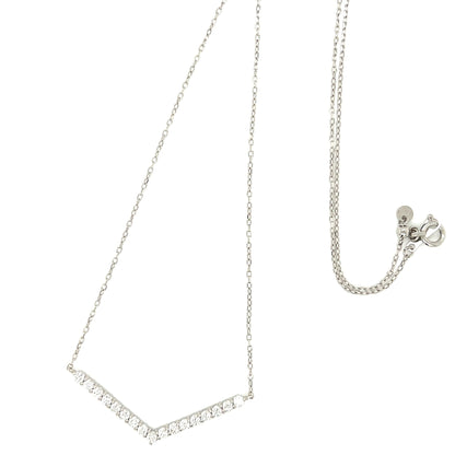 HC V shape Necklace 0.5ct - JMW Jewelry Wholesale