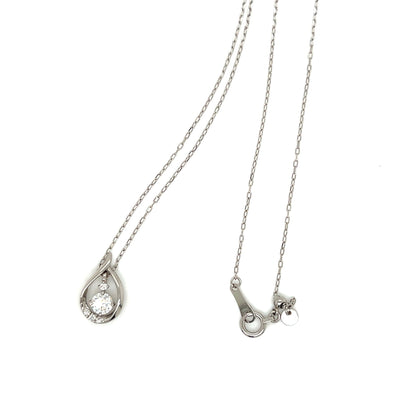 HC Waterdrop Dangle Dia Necklace 0.2/0.03ct - JMW Jewelry Wholesale