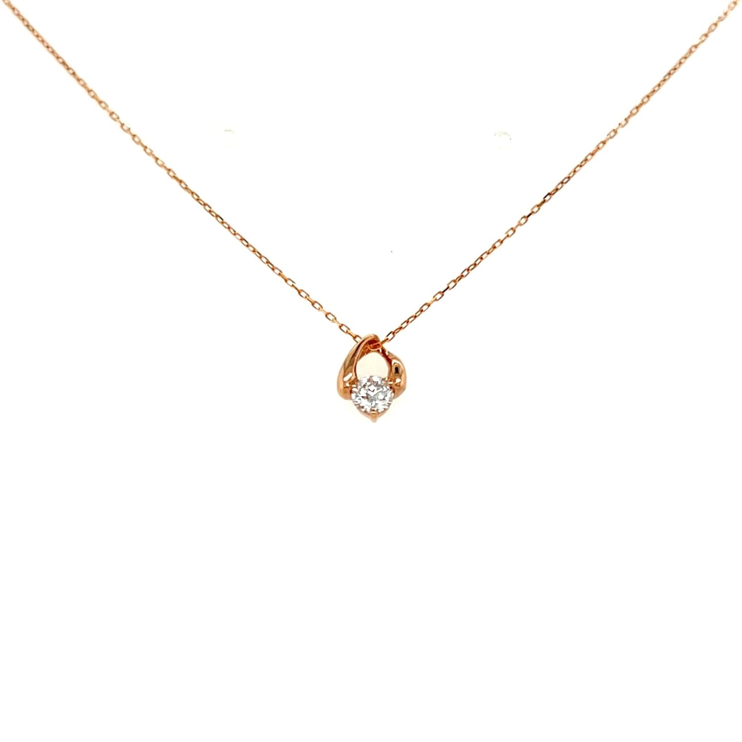 HC Waterdrop Rhombus Necklace 0.15ct - JMW Jewelry Wholesale