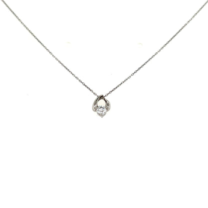 HC Waterdrop Rhombus Necklace 0.15ct - JMW Jewelry Wholesale