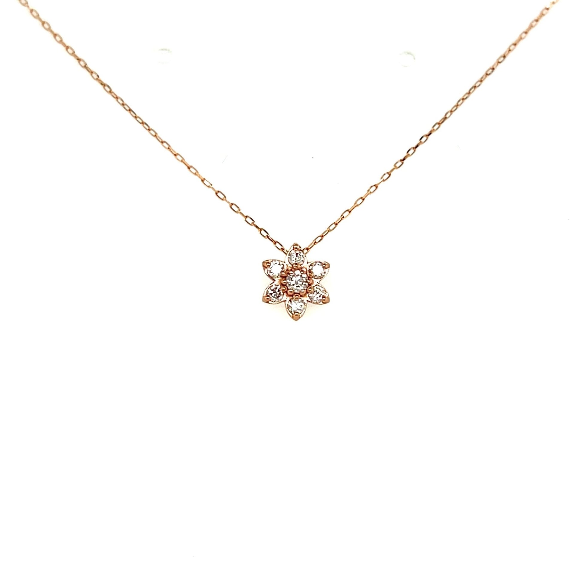 Hexagram Star Necklace 0.15ct - JMW Jewelry Wholesale