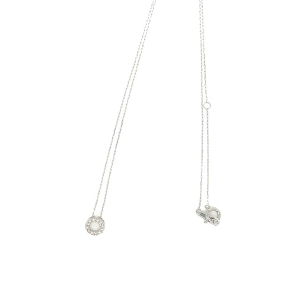 Hollow Round Necklace 0.08ct - JMW Jewelry Wholesale