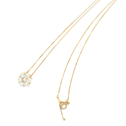 Honeycomb Flower Necklace 1.5ct - JMW Jewelry Wholesale