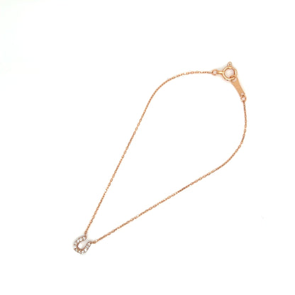 Horseshoe N Bracelet 0.05ct - JMW Jewelry Wholesale