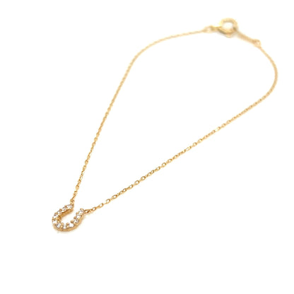 Horseshoe N Bracelet 0.05ct - JMW Jewelry Wholesale