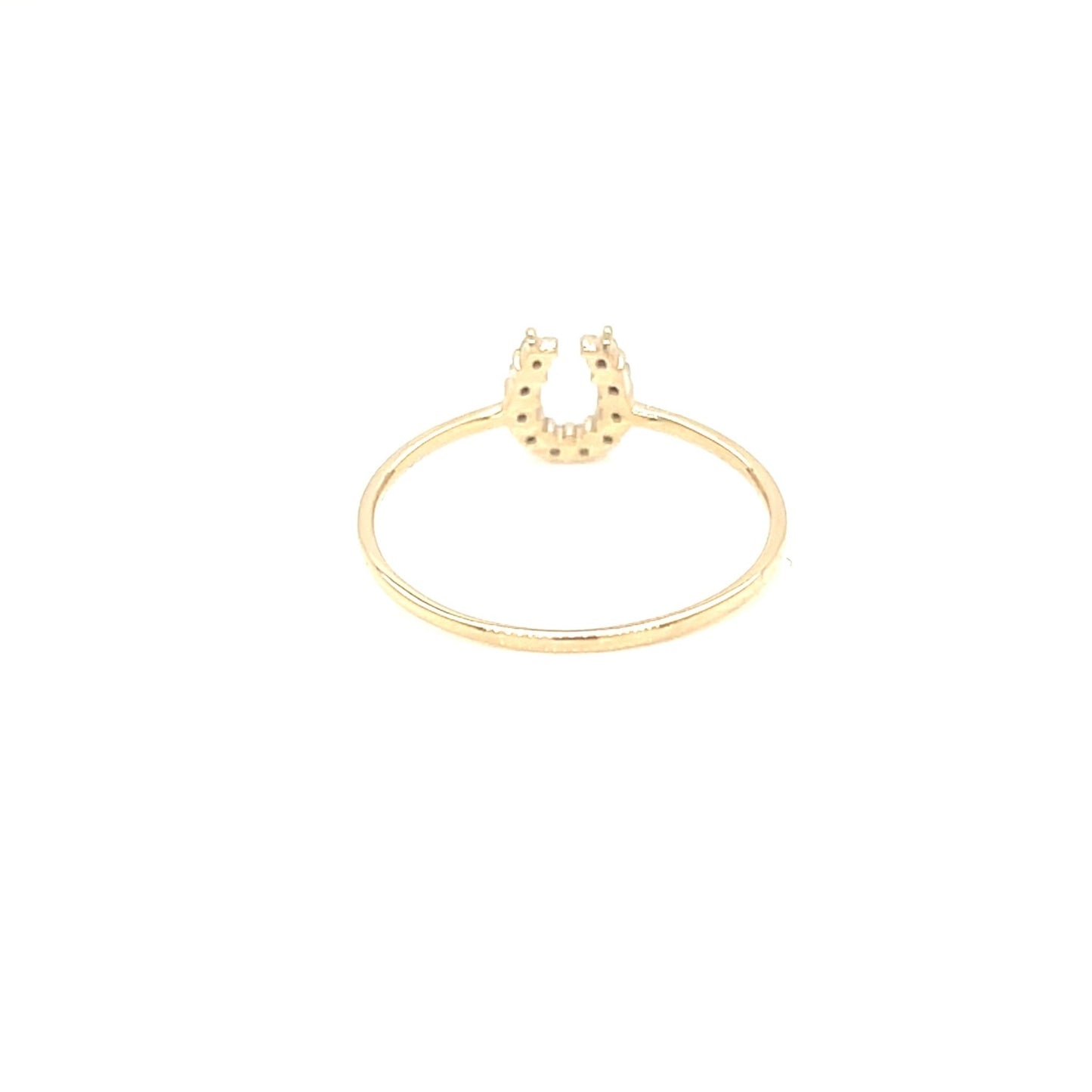 Horseshoe Ring 0.1ct - JMW Jewelry Wholesale