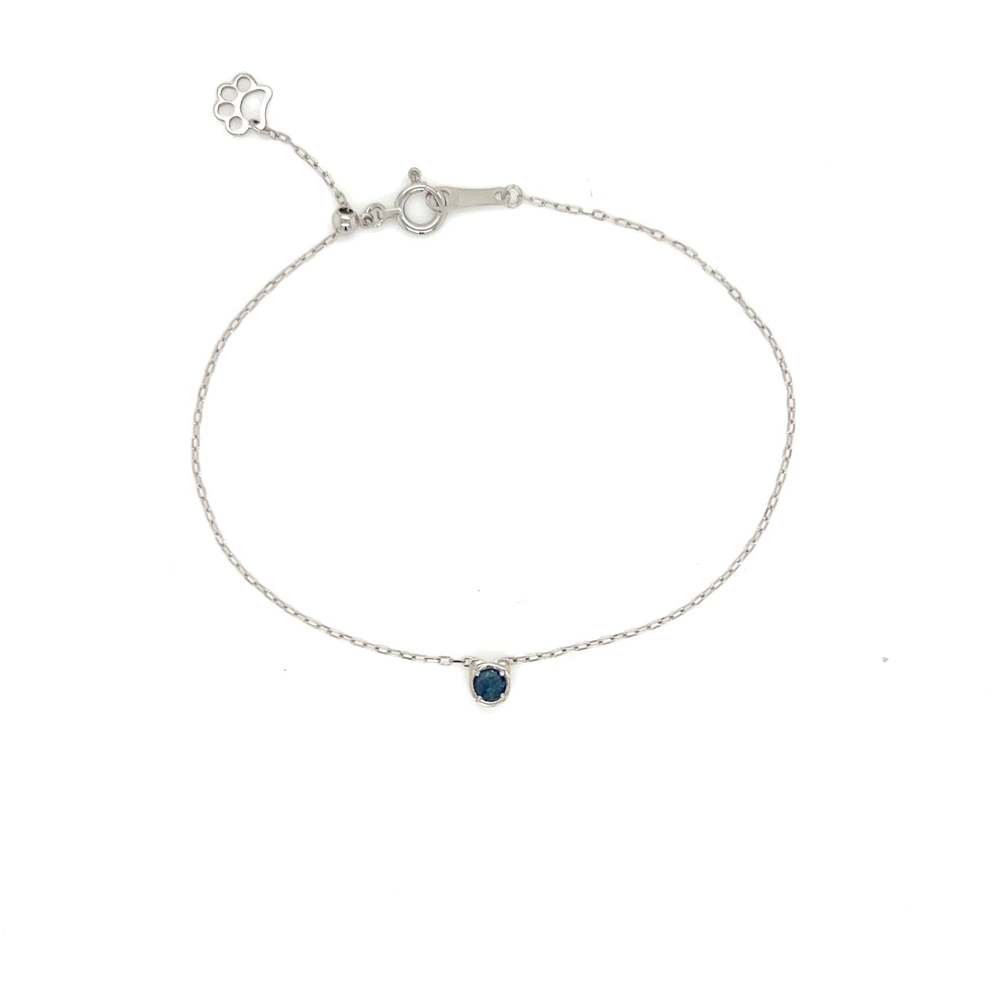 Sapphire Cat Bracelet 0.1ct